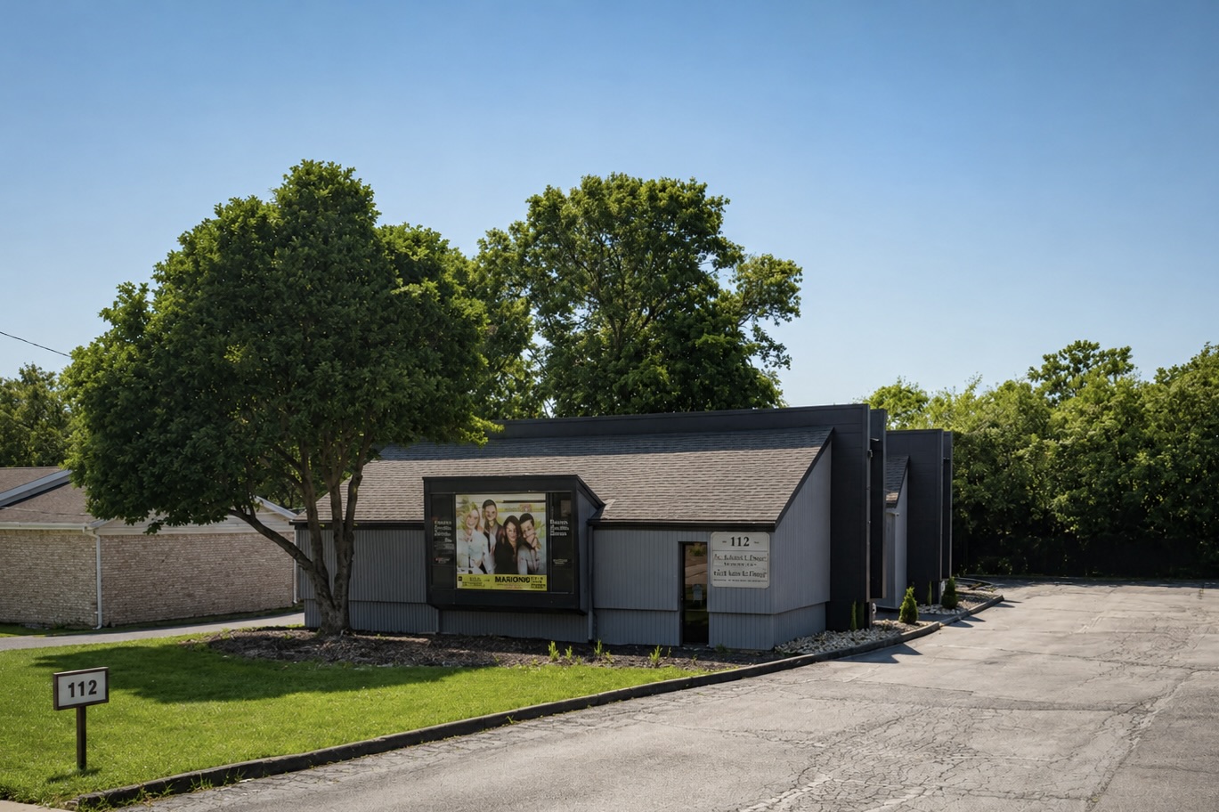 Exterior of Dr. Flagel's office at 112 Cherokee Drive in Middletown, Ohio